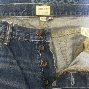 Todd Snyder Dark Blue Denim Jeans
